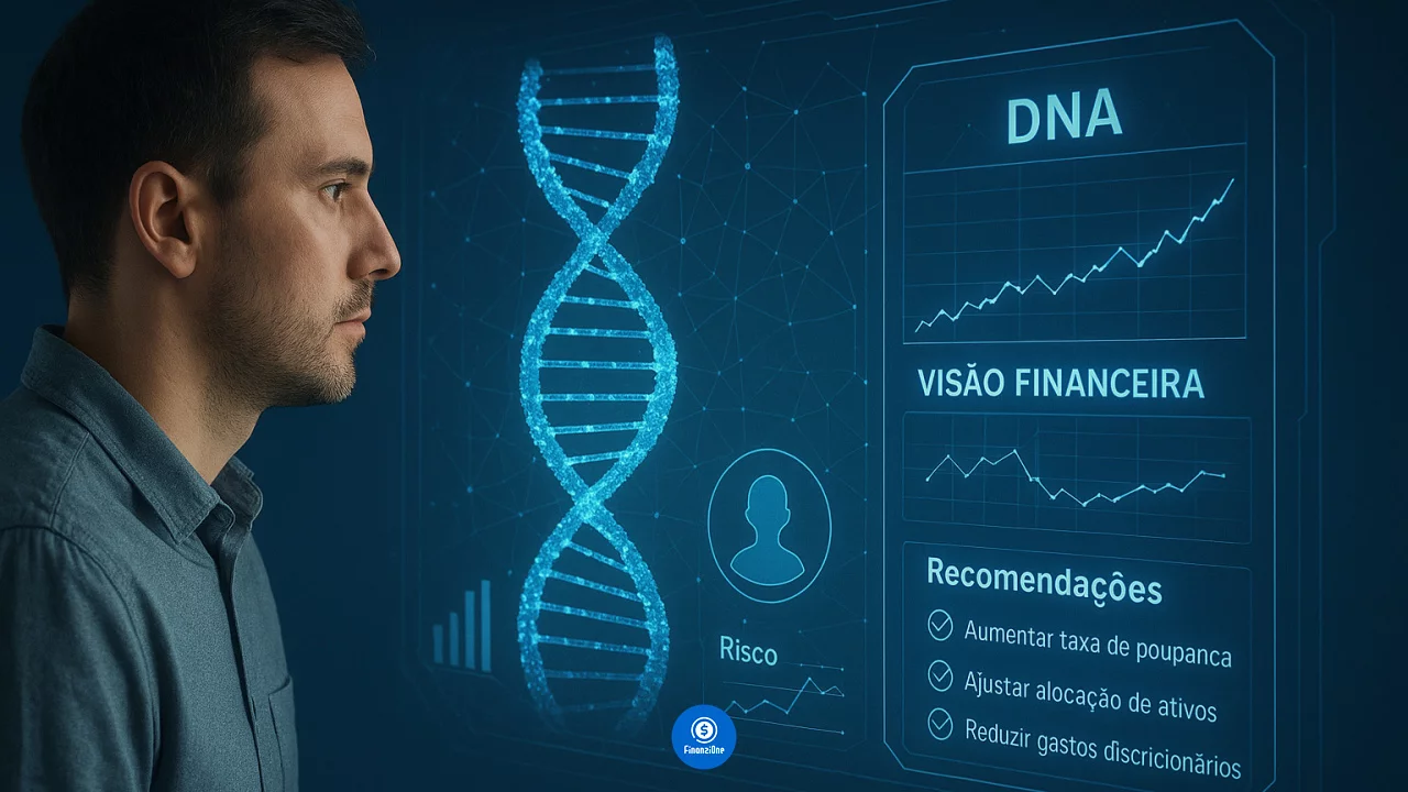 Seu DNA Financeiro: Como testes genéticos podem prever seus hábitos de gastos
