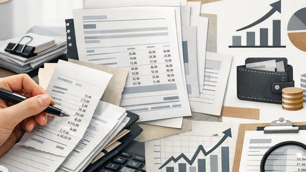 Autônomo com renda variável: como organizar comprovantes e extratos