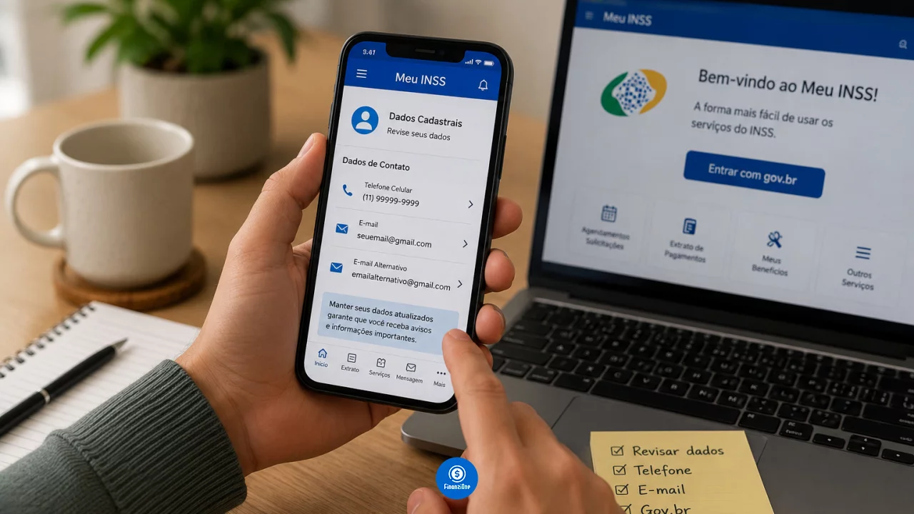 Dados de contato Meu INSS: como revisar para não perder comunicados importantes