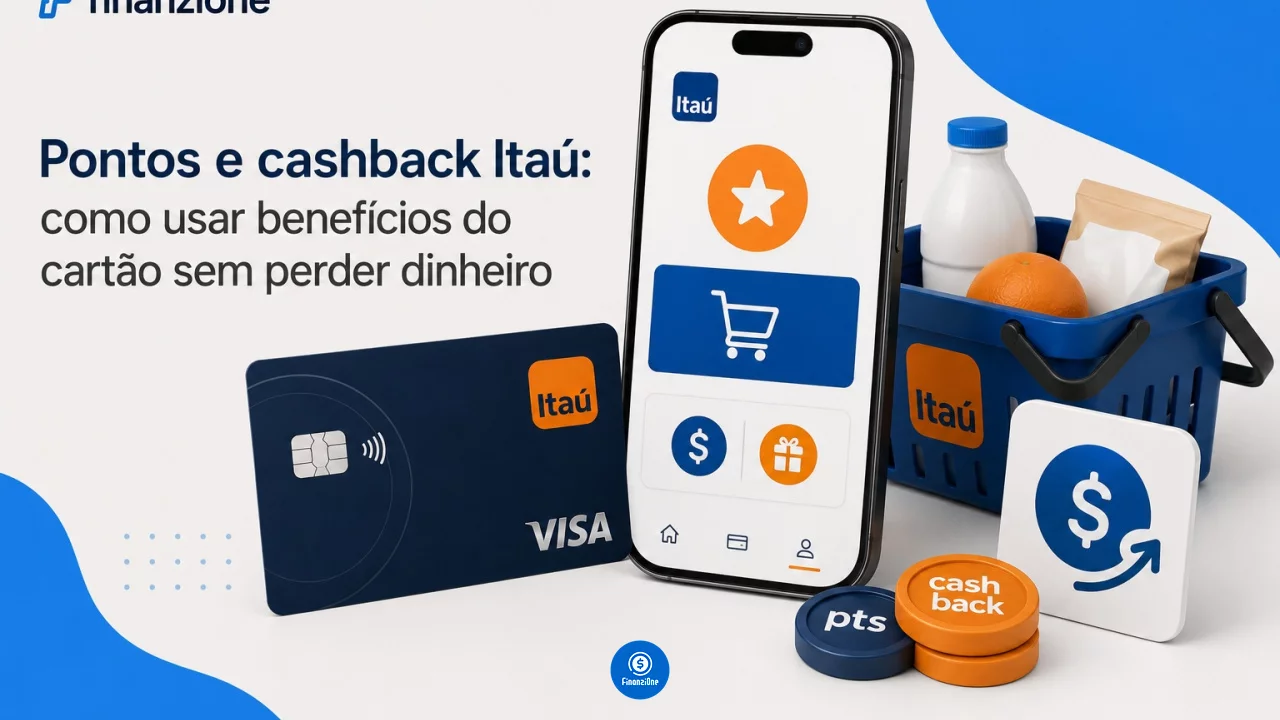 Pontos e cashback Itaú: como usar benefícios do cartão sem perder dinheiro