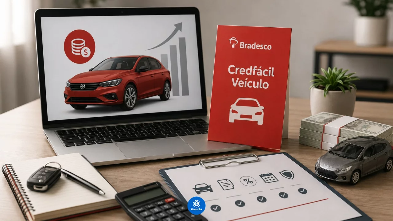 Credfácil Veículo Bradesco: quando usar o carro quitado como garantia de empréstimo