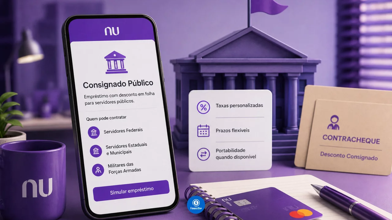 Consignado público Nubank: quais servidores podem contratar pelo aplicativo