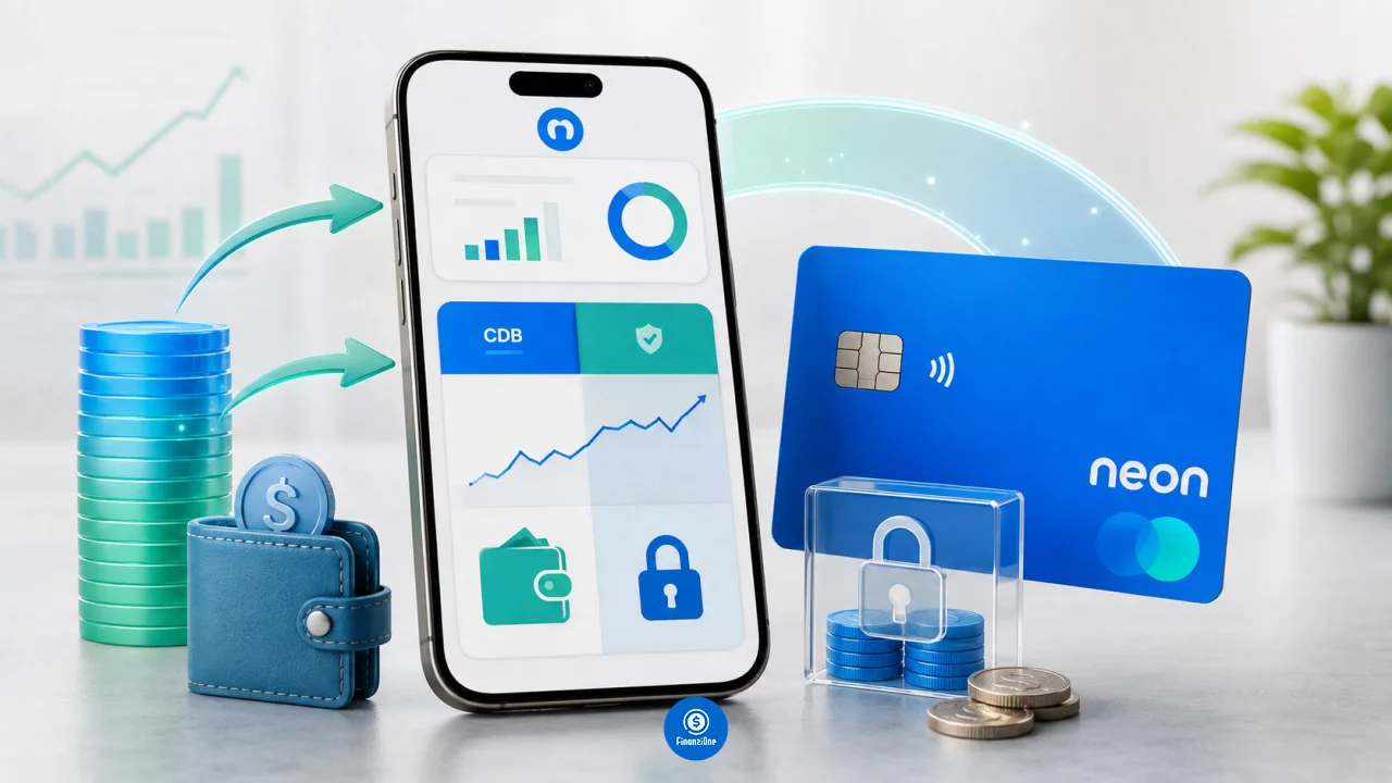 Viracrédito Neon transforma CDB em limite: quanto do dinheiro continua disponível para resgate?