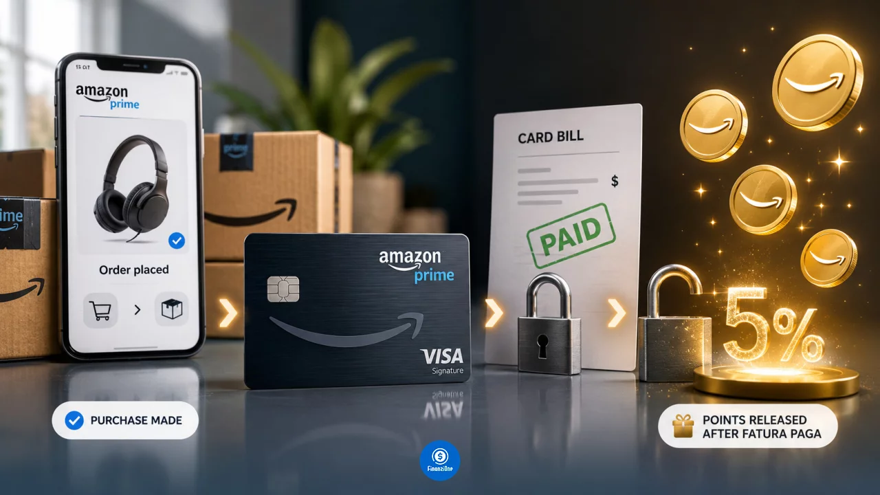 Cartão Amazon Prime dá 5% de volta em toda compra na Amazon? Entenda quando os pontos são liberados