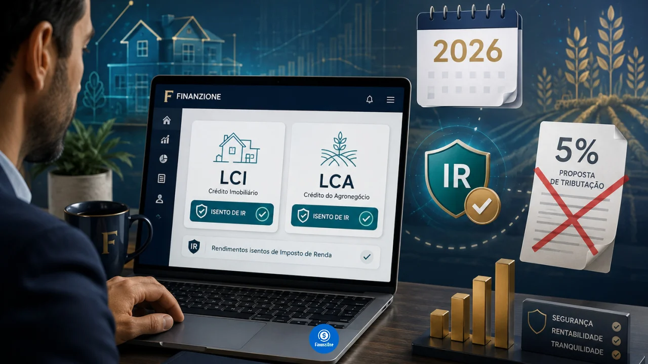 LCI e LCA continuam isentas de IR em 2026? O que aconteceu com a proposta de cobrar 5%