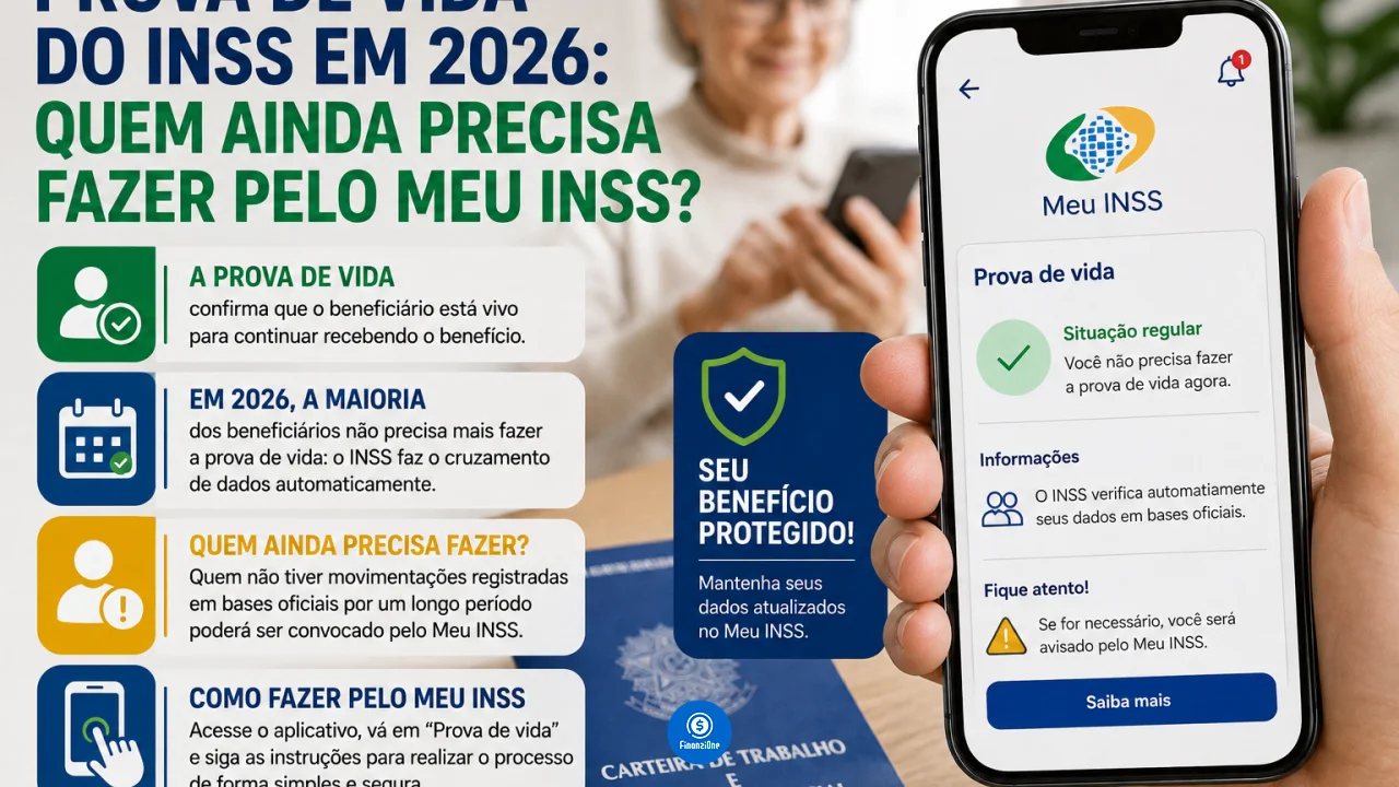 Prova de vida do INSS em 2026: quem ainda precisa fazer pelo Meu INSS?
